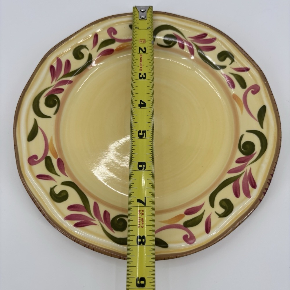 Gibson Designs "HERITAGE PARK" Dinner Plates Handpainted Retired Replacement - Picture 3 of 6